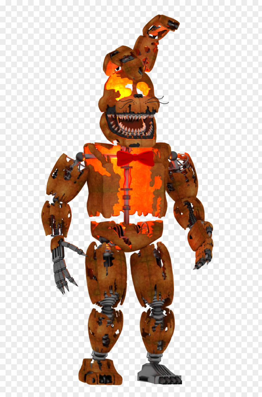 Nightmare Foxy Five Nights At Freddy's 4 2 Drawing Jack-o'-lantern PNG