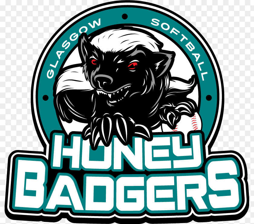Baseball Honey Badger Wisconsin Badgers Softball Logo PNG
