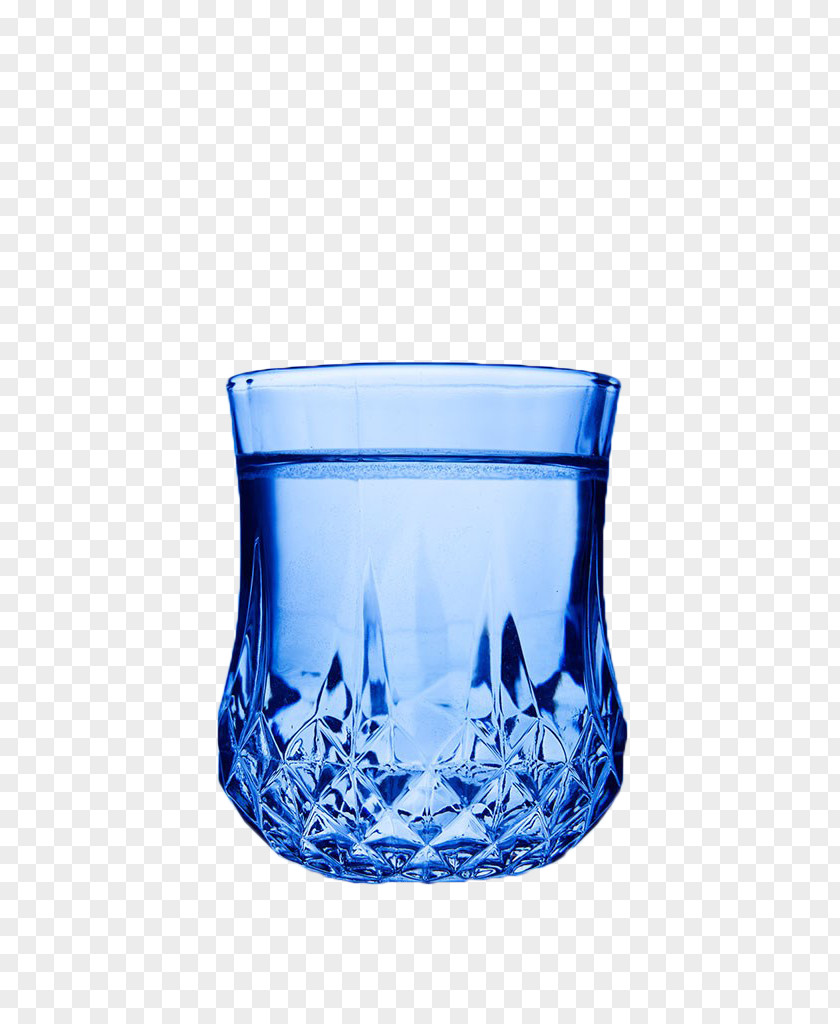 Blue Glass Cup Download PNG