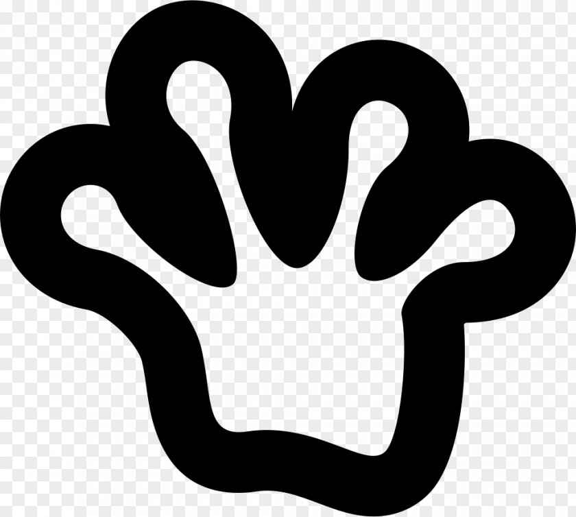 Frog Footprint Clip Art PNG