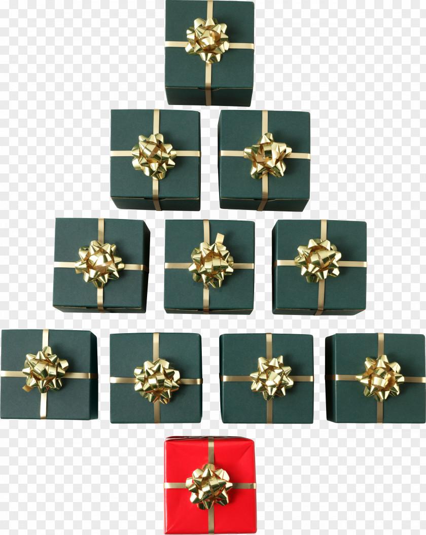 Gift Christmas Tree Clip Art PNG