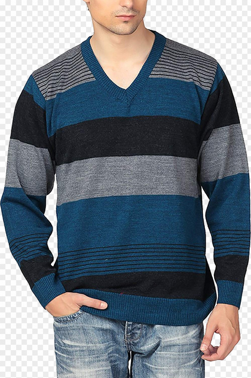 Sweater Sleeve T-shirt Clothing Crew Neck PNG