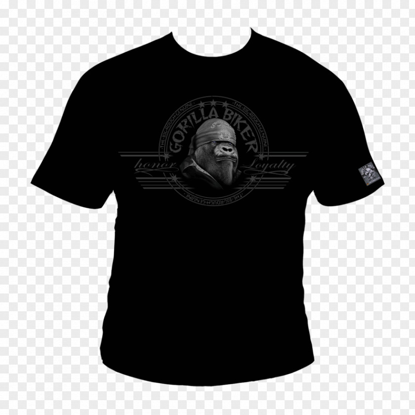 T-shirt Clothing Silberrücken Gorilla Sleeve PNG