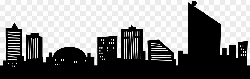 Cityscape Atlantic City Jersey Silhouette Skyline PNG