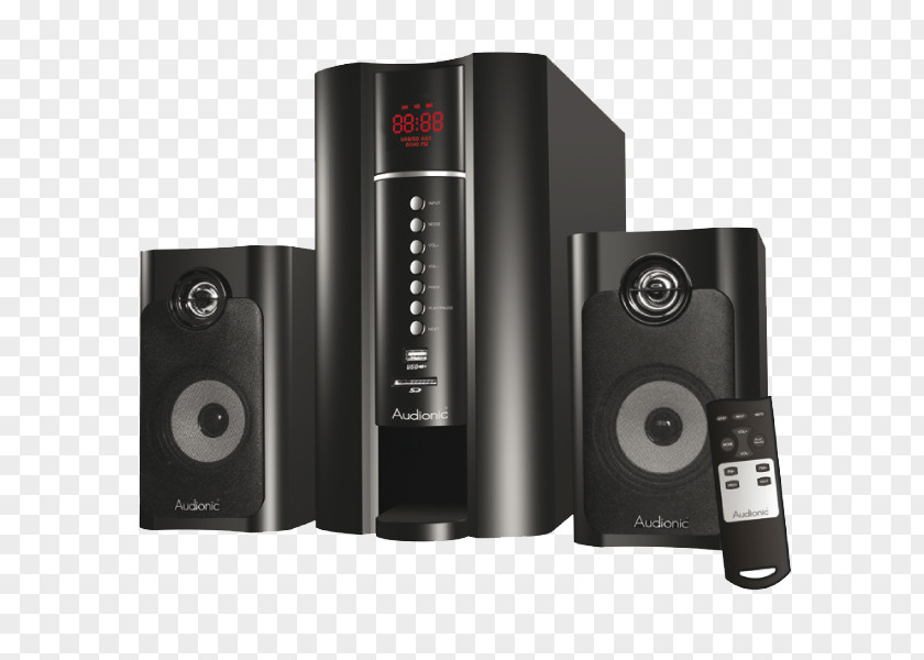 Home Theater Systems Loudspeaker Woofer High Fidelity Sound PNG