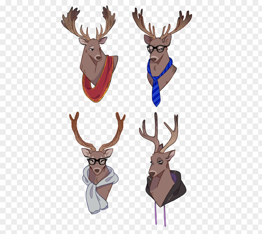 Pains Banner Reindeer Drawing Antler Image Moose PNG