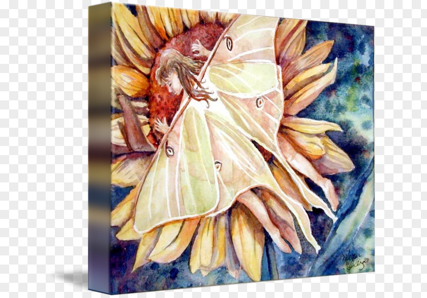 Painting Watercolor Modern Art Fairy PNG