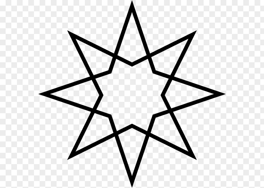 Black Star Geometrically Decagon Tattoo Vector Graphics Illustration Drawing Image PNG