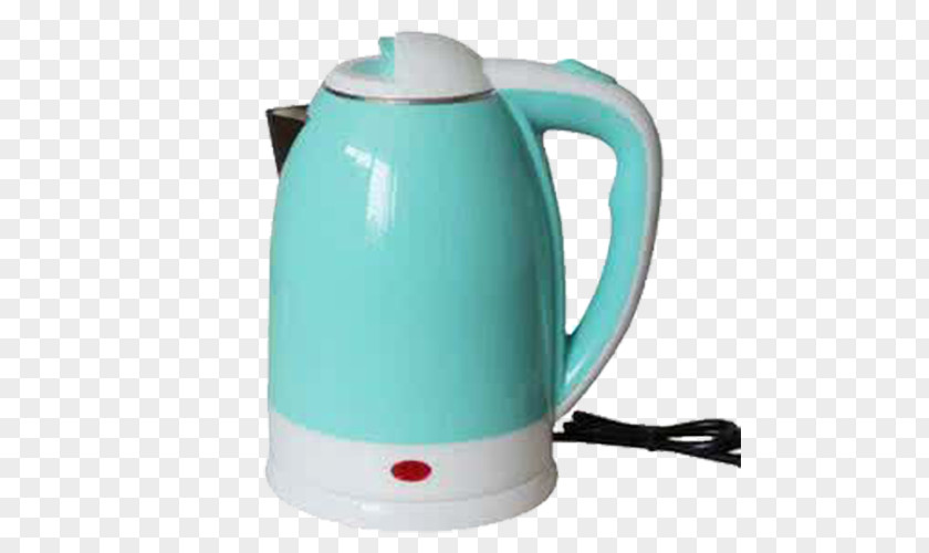 Light Blue Hot Plug Plate Kettle Switch PNG