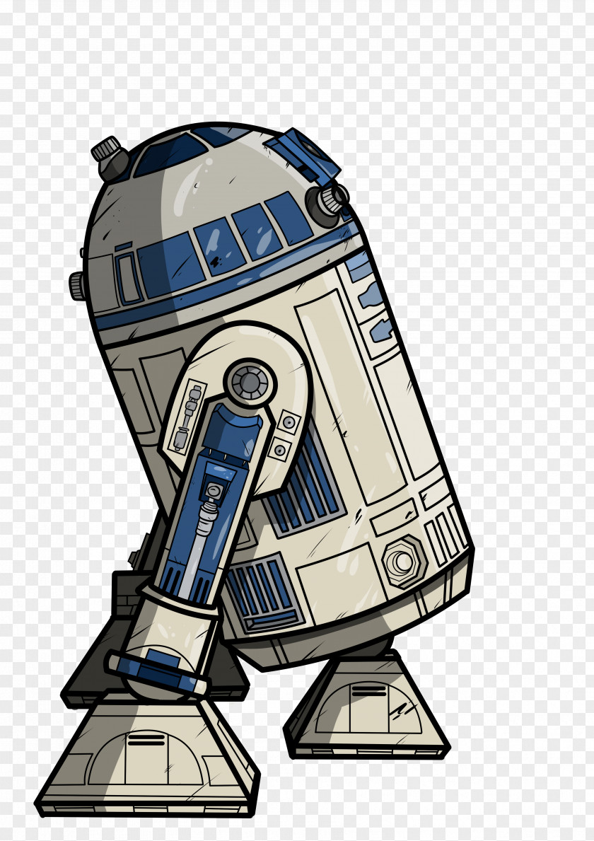 R2d2 R2-D2 C-3PO Anakin Skywalker Star Wars Cartoon PNG