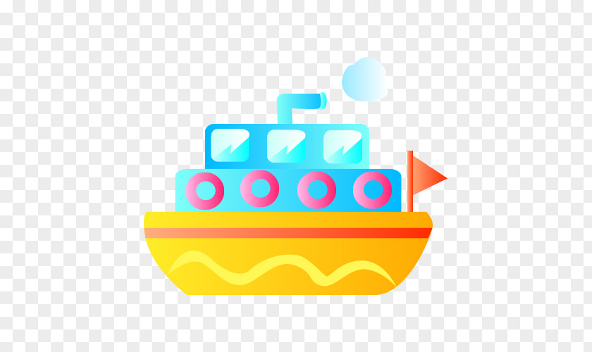 Ship Vector Cartoon PNG