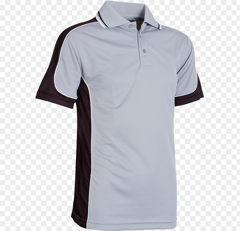 White Polo Shirt T-shirt Collar Sleeve PNG