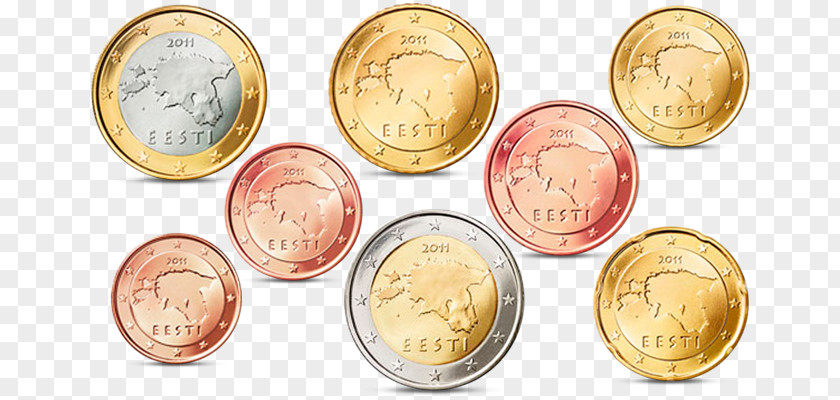 20 Cent Euro Coin Estonian Coins 2 PNG