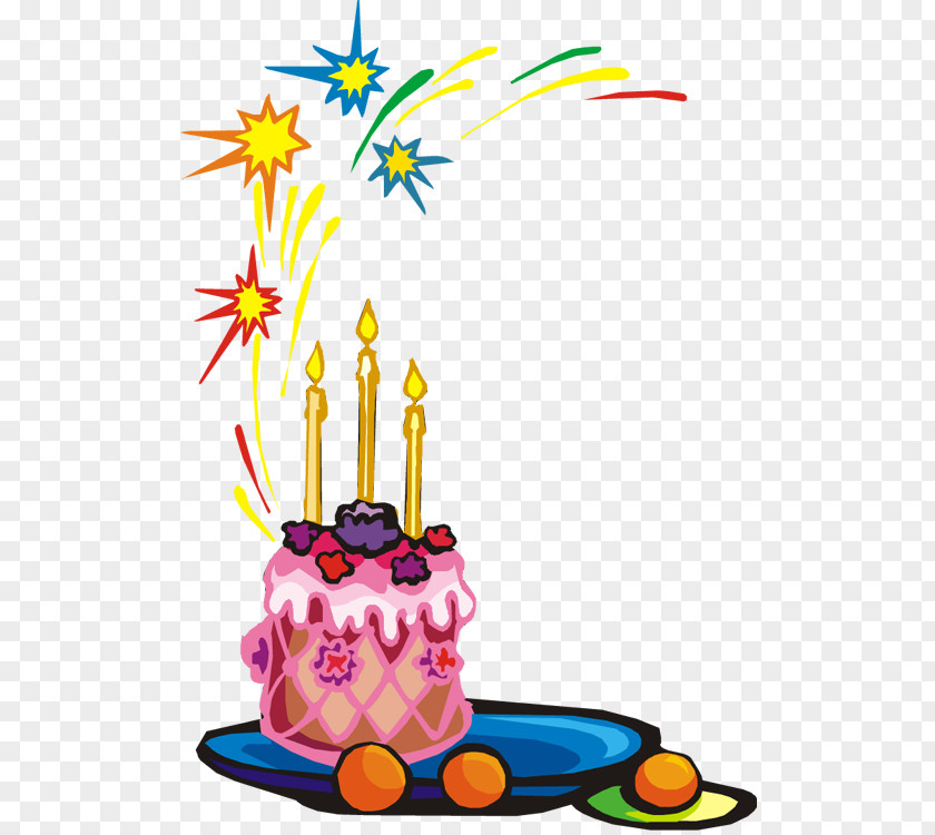 Birthday Cake Torte Clip Art PNG