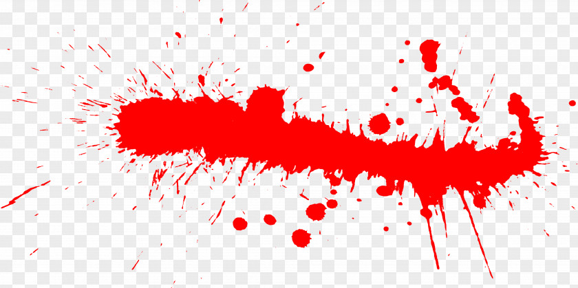 Paint Splatter Red Download PNG