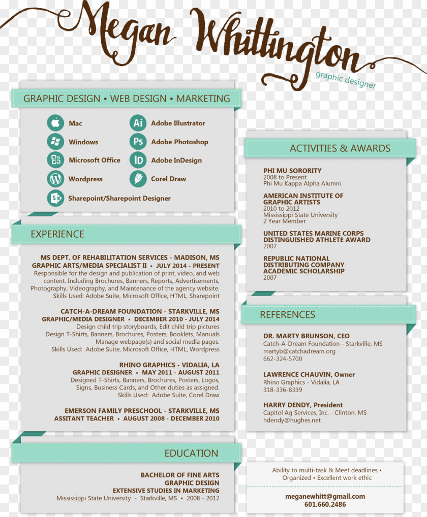 Resume Brochure Advertising Font PNG