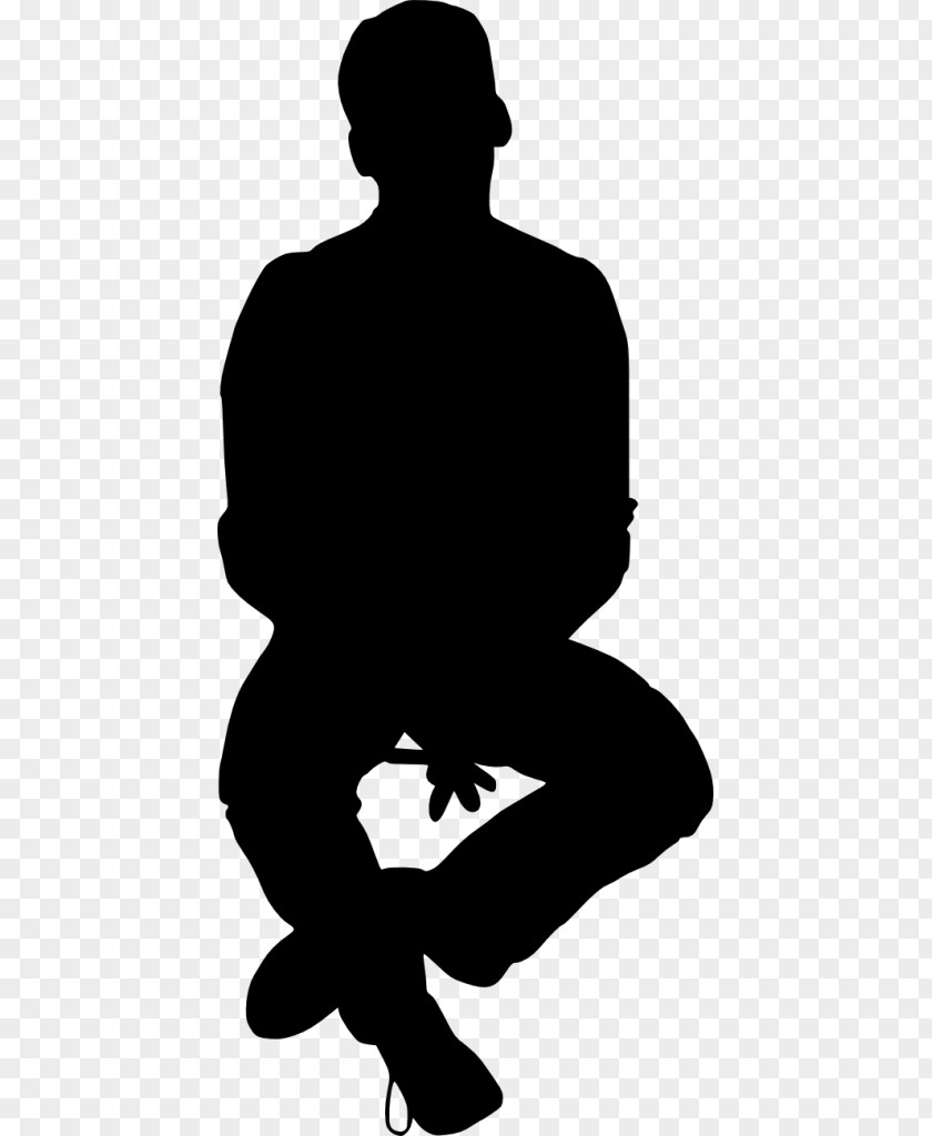 Art People Silhouette Black And White Clip PNG
