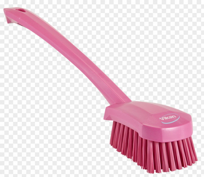 Brush Handle Afwasborstel Cleaning Pink PNG