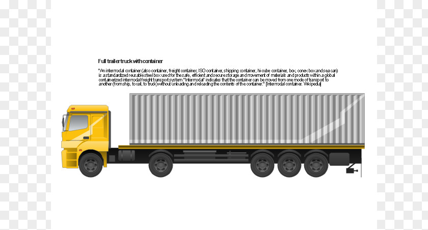 Commercial Trailer Cliparts Semi-trailer Truck Flatbed Clip Art PNG