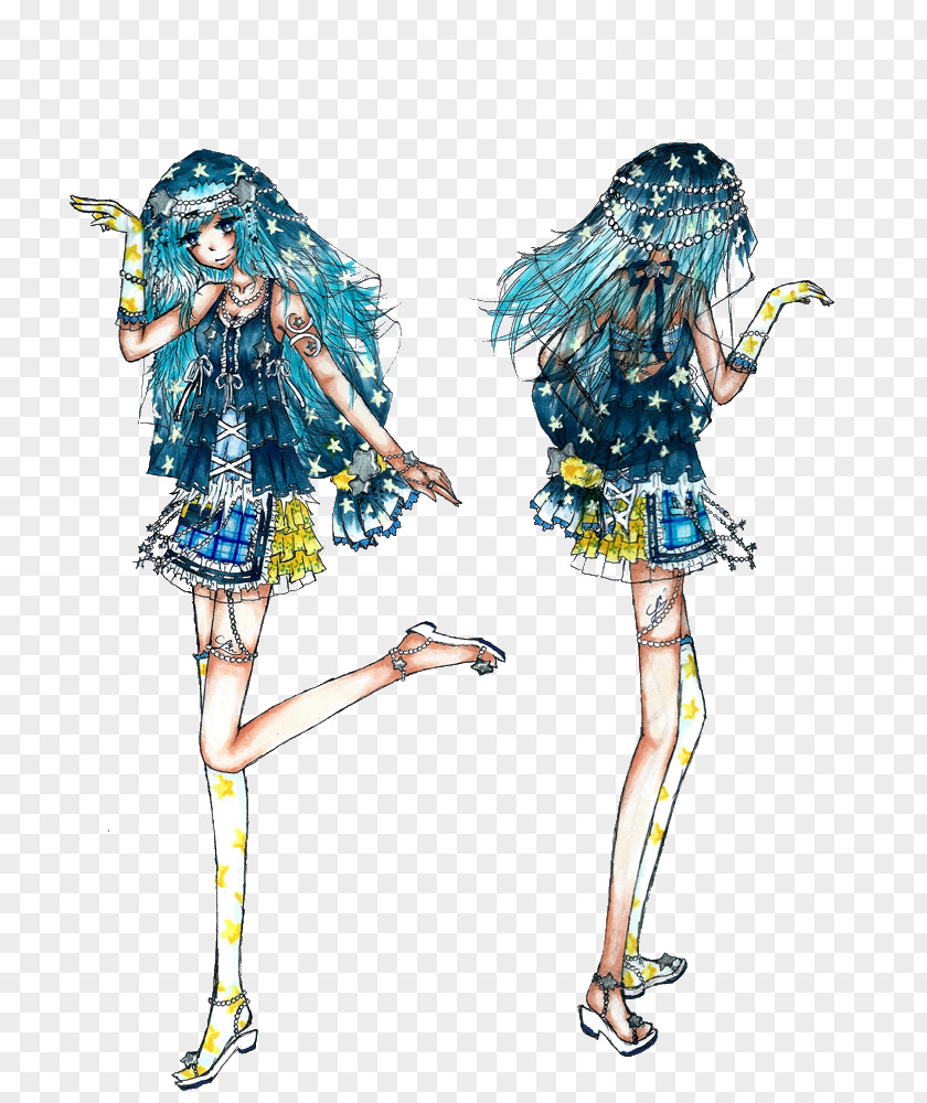 Starry Sky Art Auction Trade Costume Design PNG