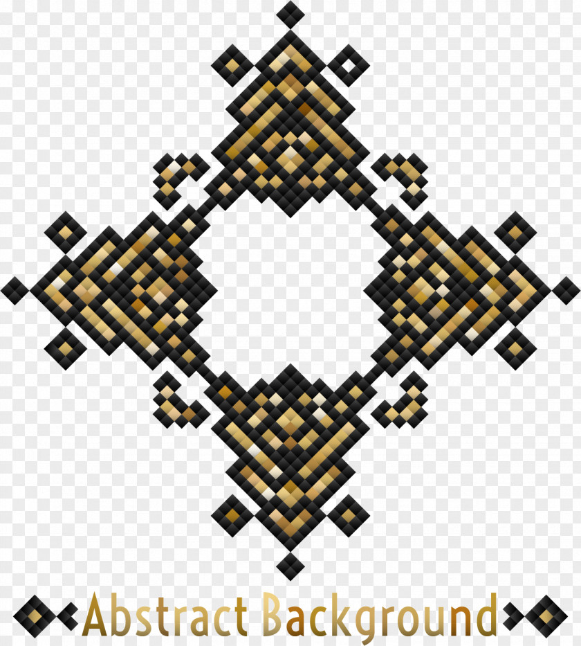 Black Gold Business Technology Background Euclidean Vector Pixel Illustration PNG