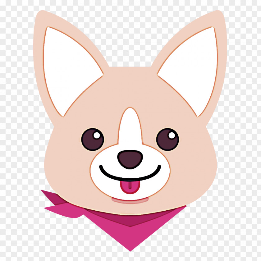 Ear Whiskers Cartoon Head Pink Nose Snout PNG
