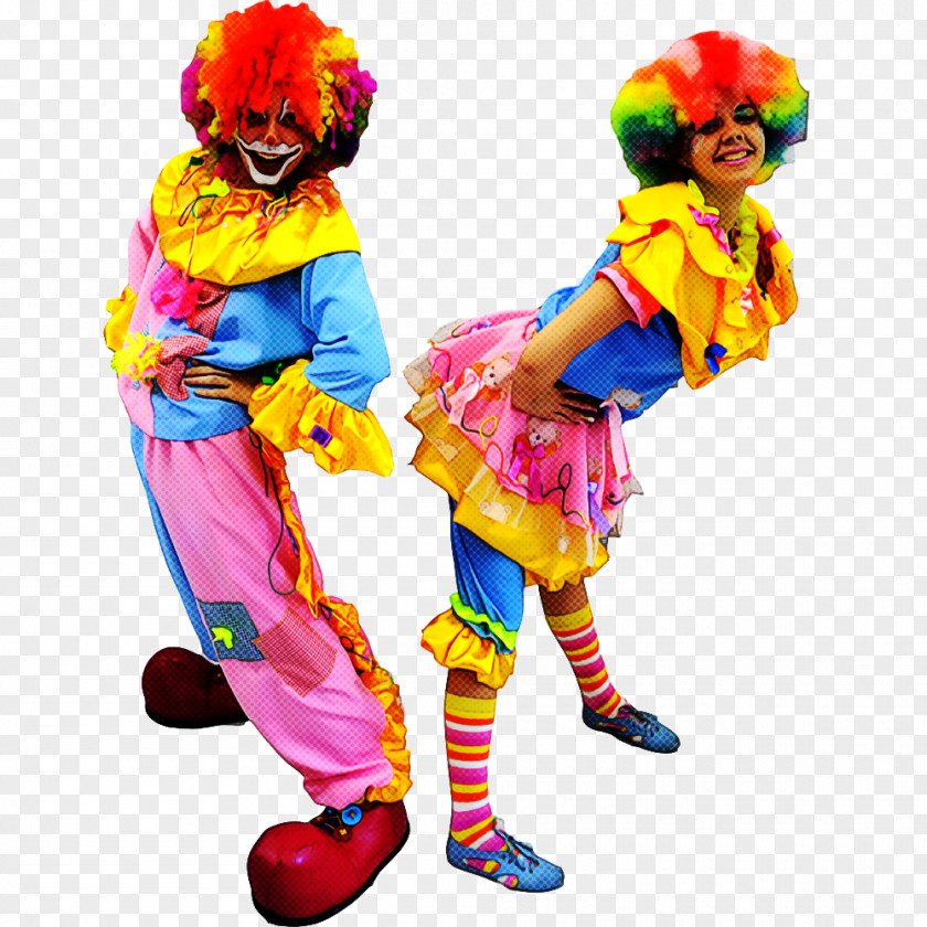 Clown Performing Arts Costume Fun Wig PNG