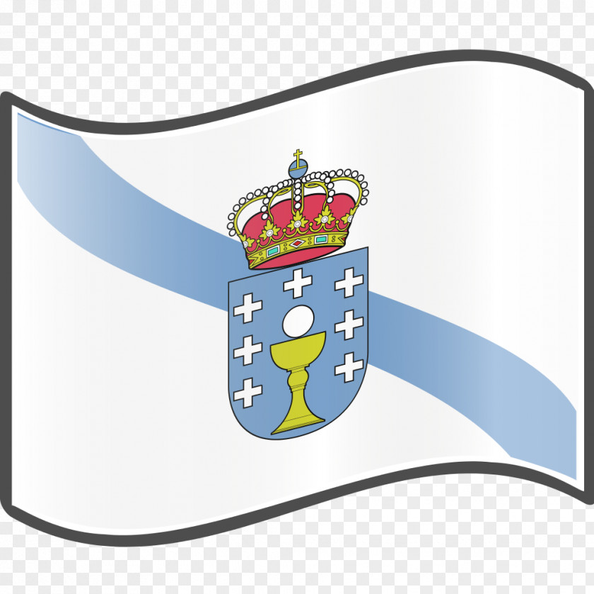 Flag Of Galicia Brand Font PNG