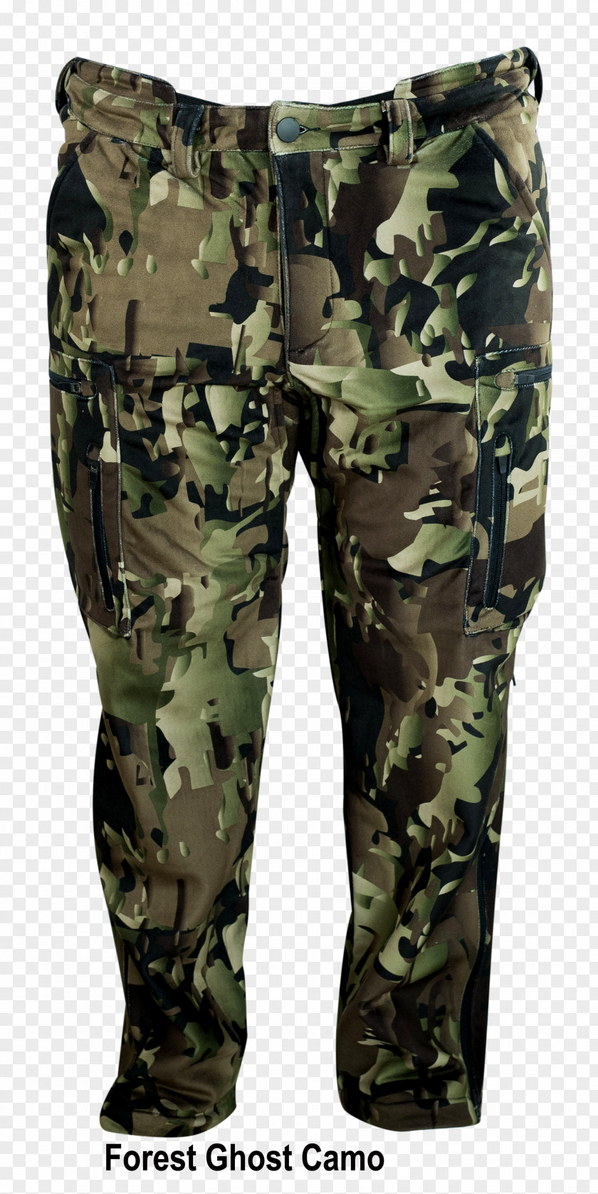 Forest Walk Cargo Pants Khaki Military Camouflage PNG