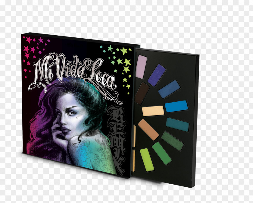 Kat Von D Mi Vida Loca Remix Eye Shadow Sephora Palette PNG