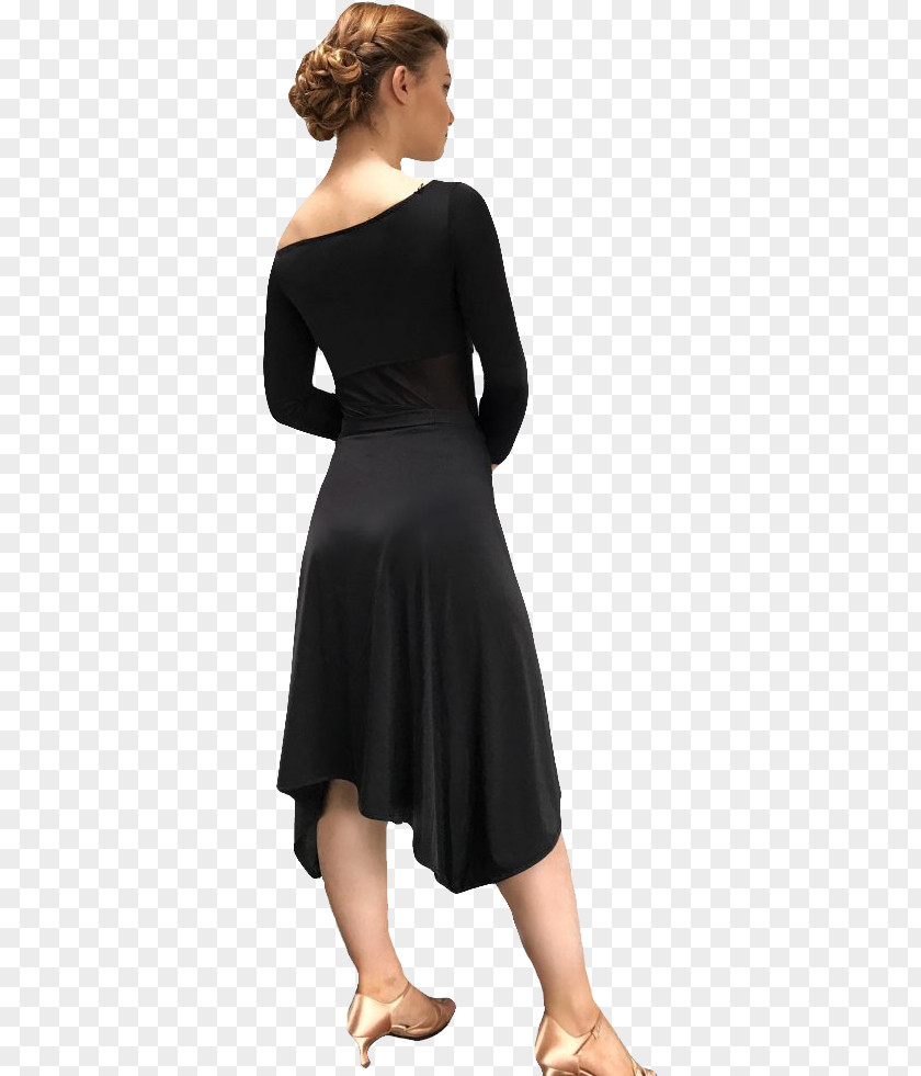 Wrap Skirt Little Black Dress Waist LITEX šaty Dámské S Křidélkovým Rukávem. 90304901 černá M Sleeve PNG