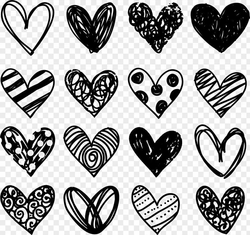 Blackandwhite Valentines Day Valentine's PNG