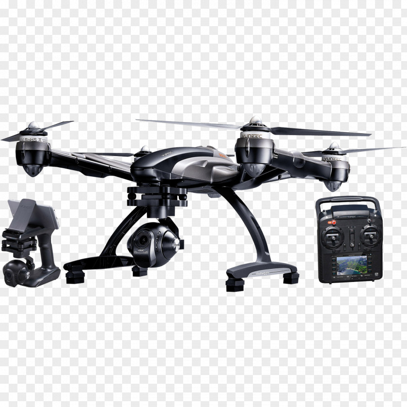 Drone Yuneec International Typhoon H 4K Resolution Unmanned Aerial Vehicle Photography PNG