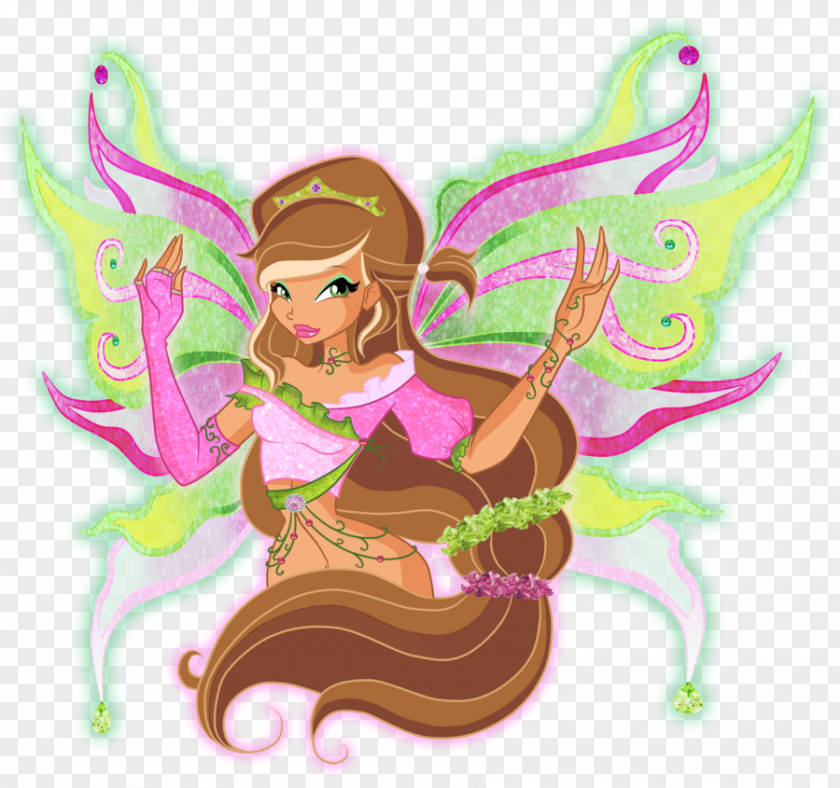 Flora Aisha Musa Tecna Art PNG