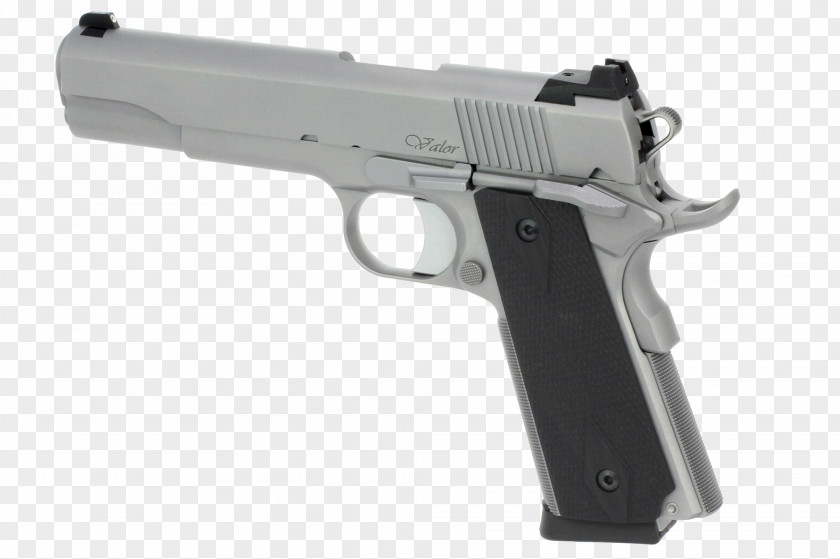 Gun Shot SIG Sauer 1911 .45 ACP Stainless Steel M1911 Pistol PNG