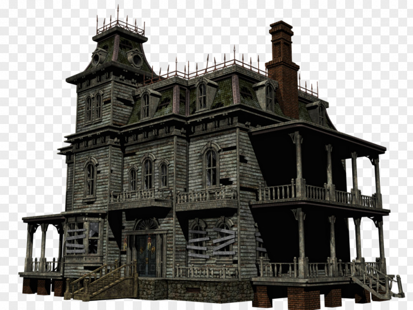Halloween House Free Download Clip Art PNG