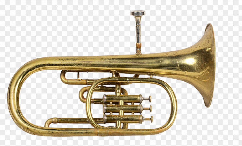 Metal Instruments Trombone Wind Instrument Musical Saxhorn Tuba PNG