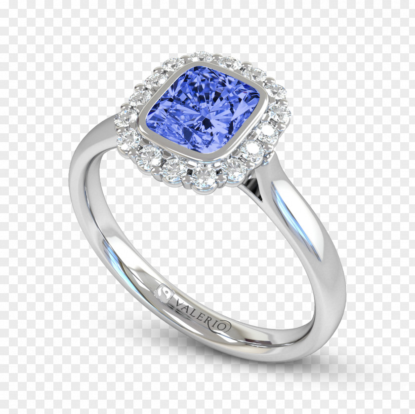 Sapphire Engagement Ring Wedding Diamond PNG
