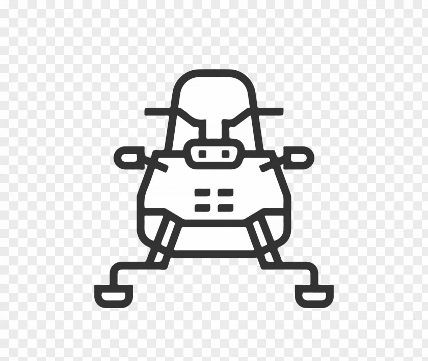 Snow Cart Material Vehicle Flat Design Snowmobile Icon PNG
