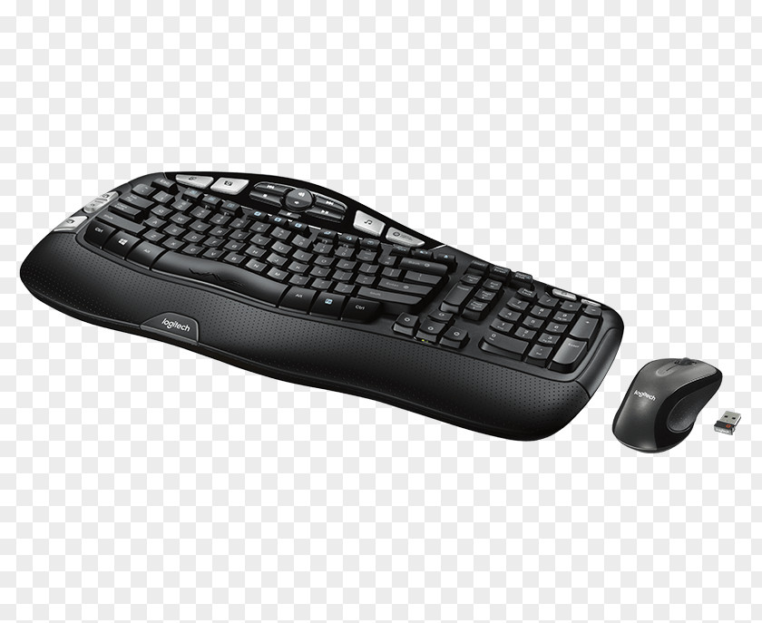 Soft Curve Computer Keyboard Mouse Laptop Logitech Unifying Receiver PNG