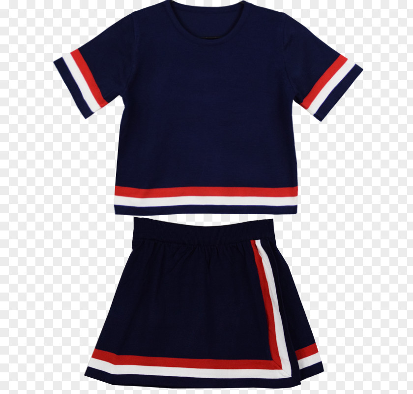Striped Stockings Cheerleading Uniforms T-shirt Hoodie Clothing Fashion PNG