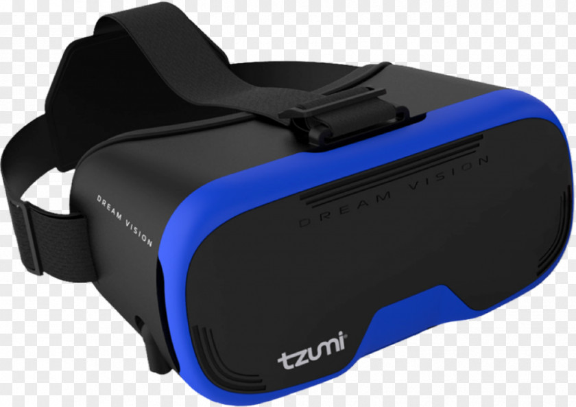 Black Dreamvision Virtual Reality Smartphone HeadsetTzumi Dream Vision Headset DreamVision PNG