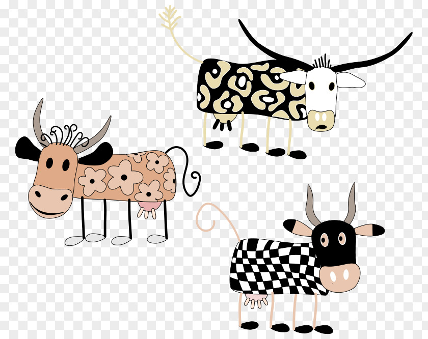 Cartoon Ewe Cattle Clip Art PNG