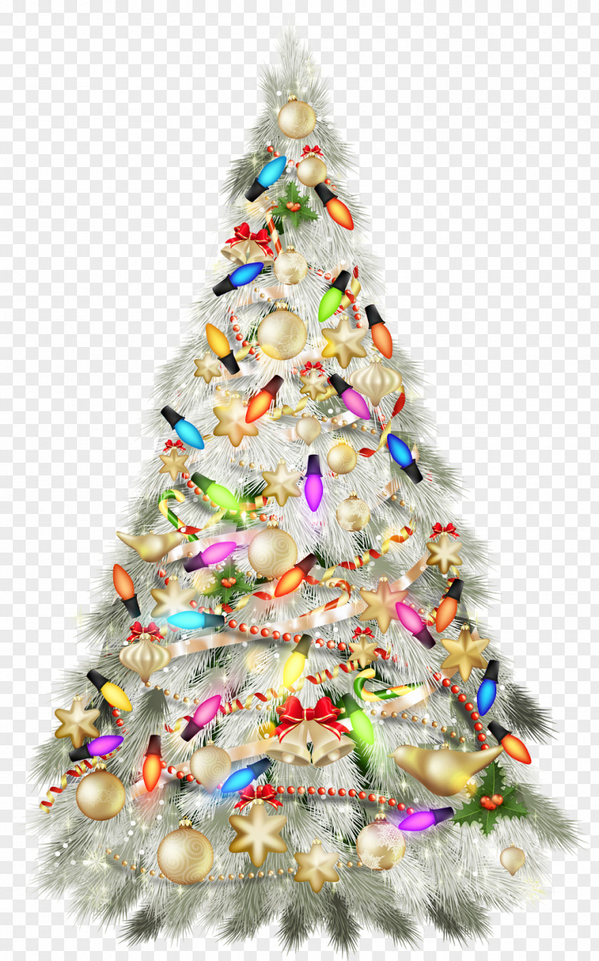 Christmas Tree Gift New Year Eve PNG