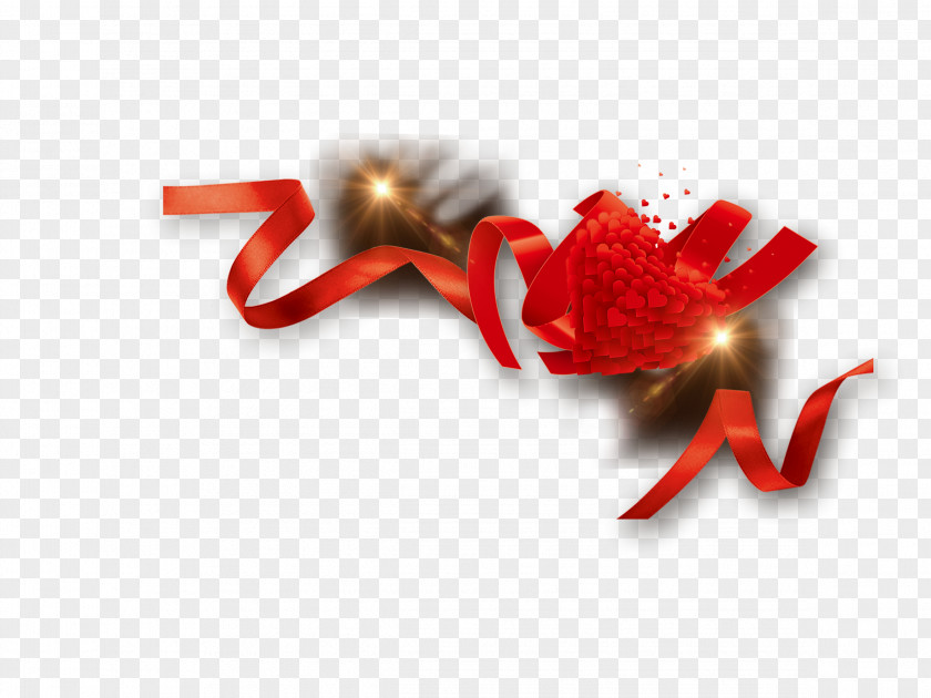 Floating Ribbons PNG