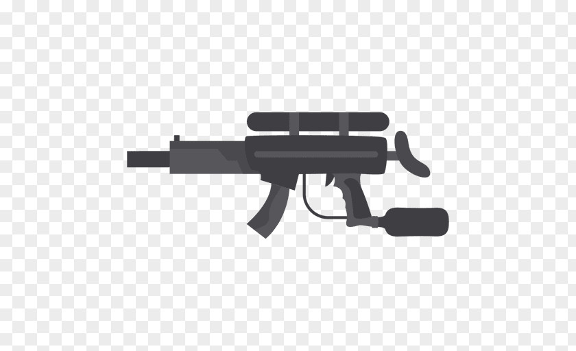 Hand Gun Firearm Weapon Silhouette Air PNG