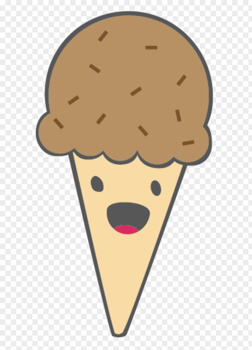Kawaii Ice Cream Clip Art PNG