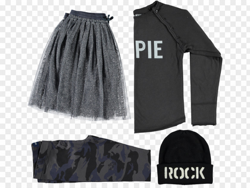 Knit Cap Skirt Shorts Brand Black M PNG