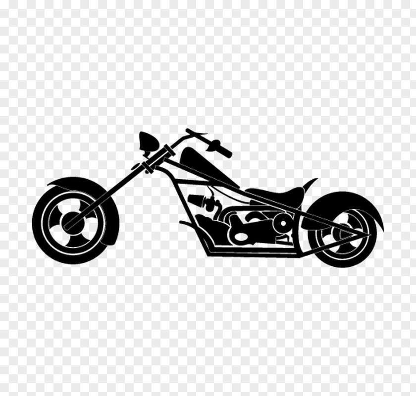 Motorcycle Chopper Harley-Davidson Clip Art PNG