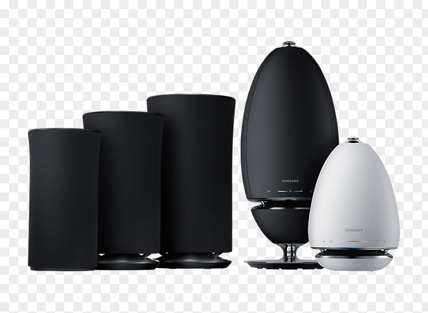 Omnidirectional Loudspeakers Video Samsung WAM1500 R3 Wireless 360° Smart Speaker Loudspeaker Group PNG